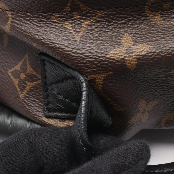 Louis Vuitton Palm Springs Backpack Leather Brown Black - Picture 7 of 7